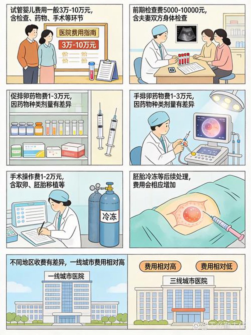 试管婴儿费用